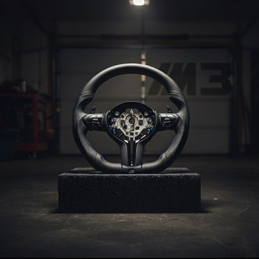 M3-Volant pour BMW M PERFORMANCE cuir perforé