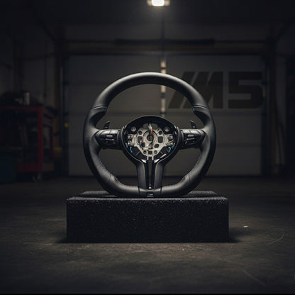 M5-Volant pour BMW M PERFORMANCE cuir perforé