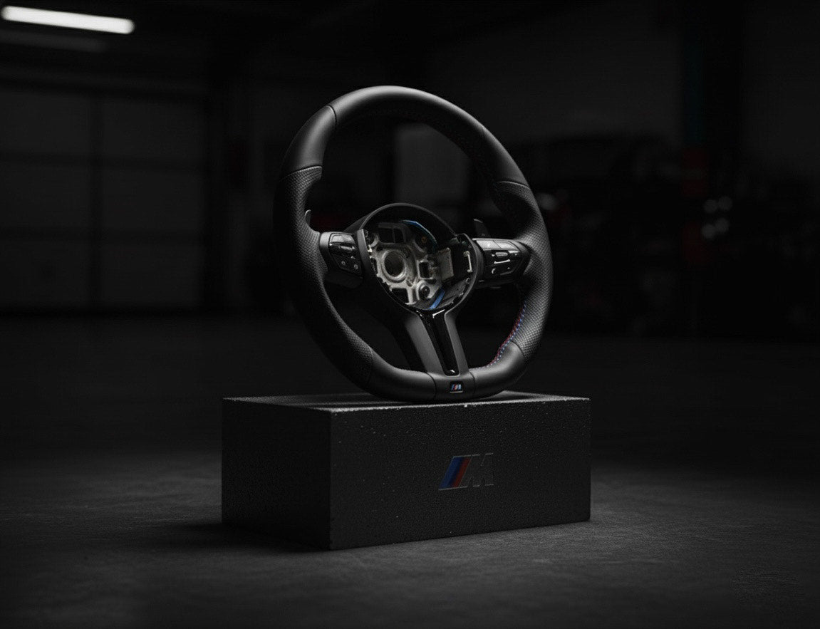 M5-Volant pour BMW M PERFORMANCE cuir perforé