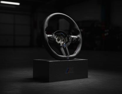 M5-Volant pour BMW M PERFORMANCE cuir perforé